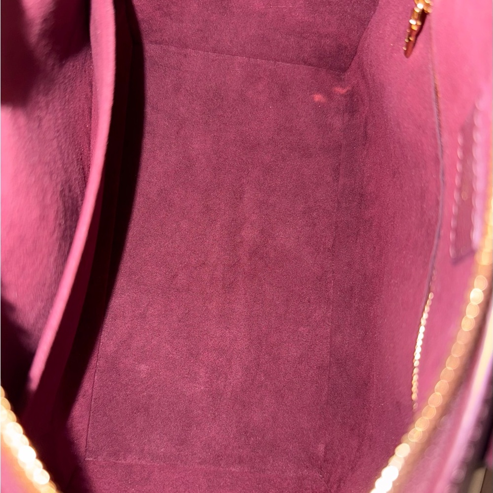 Louis Vuitton Speedy 25 Bandouliere Burgundy Wine Monogram Giant Limited Edition - Picture 12 of 15